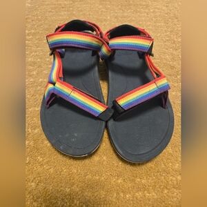 Teva Kids Rainbow Strap Sandals